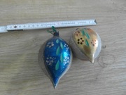 Stara bombka szklana z PRL - u