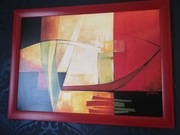 Obraz abstrakcja duży 110x81 Okazja