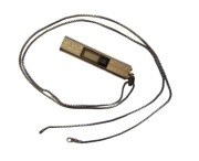 Kieszonkowy zegarek vintage LCD na łańcuszku