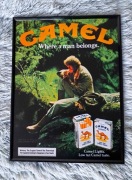 Plakat w ramce 30x40 Camel – Ikona Stylu Vintage 