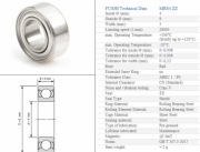 10SZT Łożysko MR84 ZZ 4x8x3 mm kulkowe stalowe wysokie obroty