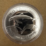 Moneta 20 zł 2004 Ag 925 Zwierzęta Świata: Morświn