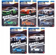 HOT WHEELS Silver Series FAST & FURIOUS Brian O'Conner zestaw 5 autek