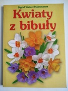 Kwiaty z bibuły.