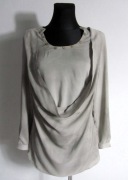 Szara długa koszula Cieniowana Ombre Boho 34 XS