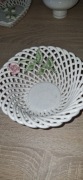koszyczek ręcznie robiony ceramika porcelana Prl