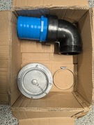 Przyłącze kątowe do opróżniania szamba 4"