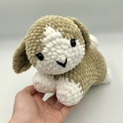 Pluszak królik zając na szydełku