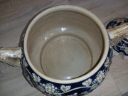 Zabytkowa kamionkowa waza na poncz lub wino produkcji Wick-Werke z Niemiec