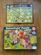 Puzzle detektywistyczne Educa 50 elementów el. Zamek szukanie elementów 4+