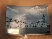 Pocztówka Pułtusk Rynek  fot. T. Sumiński 1965