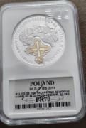20 zł Ostrów Lednicki 2015 SREBRO PR70 – IDEALNY STAN!!!!