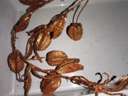 Gałązki brokatowe komplet