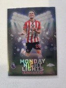 Enzo Le Fée Sunderland Topps Chrome 2026 Monday Night Lights Insert