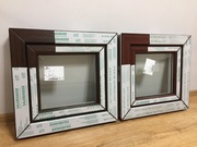 Wysyłka NOWE okno PCV 565 535 MAHOŃ lub CIEMNY DĄB