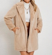 Płaszcz sztuczne futro