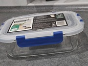 Nowy Szklany Pojemnik na Lunch SMUXEE – 1000 ml + Sztućce