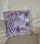 poduszka dekoracyjna zebra zebry czarno-biała