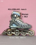Rolki Rollerblade dla kobiet - Aero 6W Training- r. 38,5 /24,5 cm [R18]