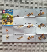 Klocki Lego Chima 30253 Leonidas Jungle Dragster