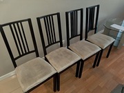 4 x krzesła tapicerowane 