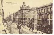 Warszawa ulica Marszałkowska 1918r
