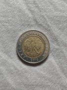 Polska moneta 5 zł 2018 destrukt 