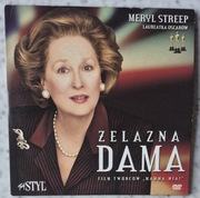 Żelazna Dama - biograficzny film z M. Streep - DVD
