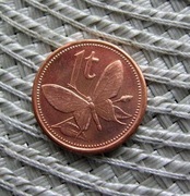 Papua Nowa Gwinea 1 Toea 2004r - Ładna