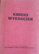 KODEKS WYKROCZEŃ - PRZEPISY WPROWADZAJĄCE