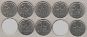 Szwecja 50 ore 1963 - 1973 na sztuki patrz opis 