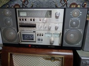 Telefunken HiFiStudio 1M Stereo Tuner Wzmacniacz Kaseta Radiomagnetofon