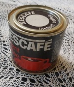 Kolekcjonerska puszka po kawie rozpuszczalnej z lat 70-tych
