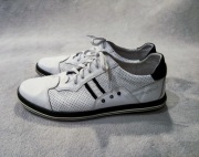 Sneakersy skóra naturalna wkładka skórzana r.41