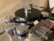 Transrotor Dark Star Silver Shadow Gramofon (SME clearaudio)