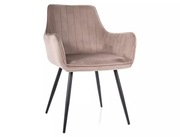 Dwa Krzesła Tapicerowane Apple Velvet BLUVEL 40 Ciemny Beż Nowe!1+1 Gratis!