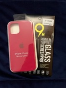 Iphone 12 mini akcesoria case+szkło