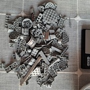 Lego szare elementy 150g 3