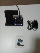 Inteligentna Stacja Ładująca 3w1 – Telefon, Watch, Słuchawki.