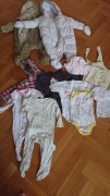 Zestaw ubrań dla dziewczynki 6-9 miesięcy