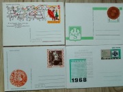 Stare kartki pocztowe 1968 -1972