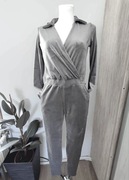 kombinezon damski szary welur velvet Coll Me M/38