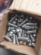 Śruba wkręt m8x25 ocynk grzybkowa Imbusowa 100szt