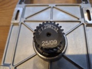 Koło zębate skośne ploter frezujący