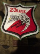 Naszywka.   23 LESZ