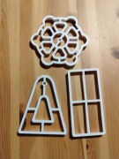 Wykrawaczka  masa cukrowa forma karuzela 