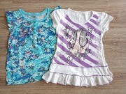 2 x Bluzka koszulka t-shirt rozm. 122/128