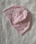 H&M czapka bawełniana rozowa gwiazdki 92/104 2/3 lata