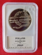 20 zł. Węgorz Europejski - Grading GCN PR69 !!!