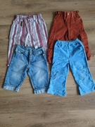 Spodnie dla dziewczynki 12-18 miesięcy cena za wszystko